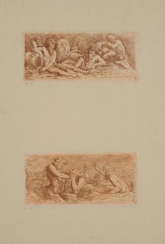 River Gods (top image) and Battling Tritons (bottom image)