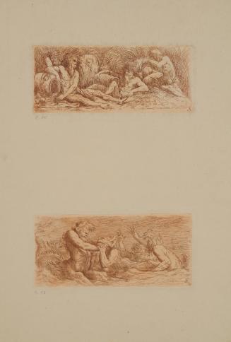 River Gods (top image) and Battling Tritons (bottom image)