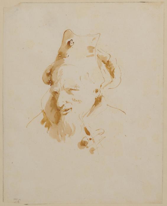 Head of an Oriental, Turned to the Left