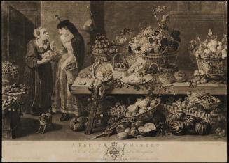 A Fruit Market in the Gallery at Houghton