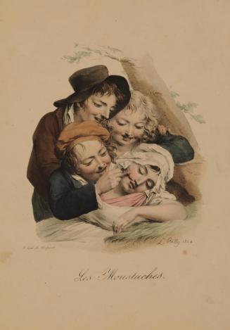 Les Moustaches, de la Collection des Profils et Grimaces / Drawing the Moustache, from the Collection of Profiles and Grimaces