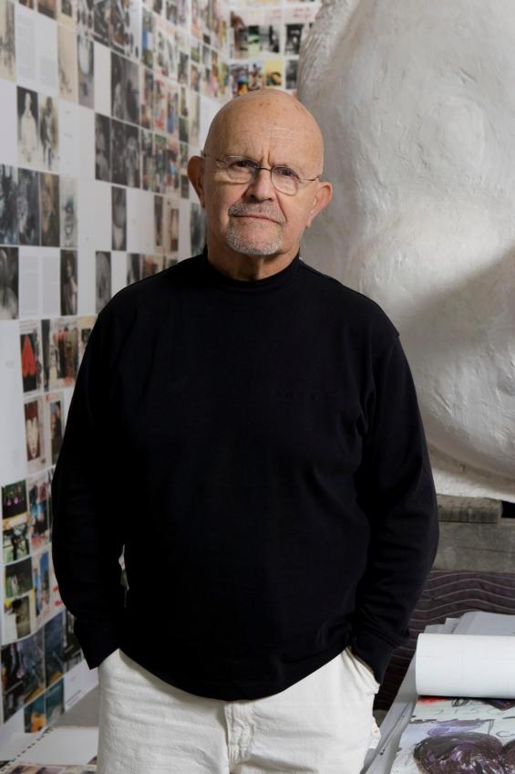 Jim Dine, 2008    Photograph by G.R. Christmas, courtesy Pace Gallery
