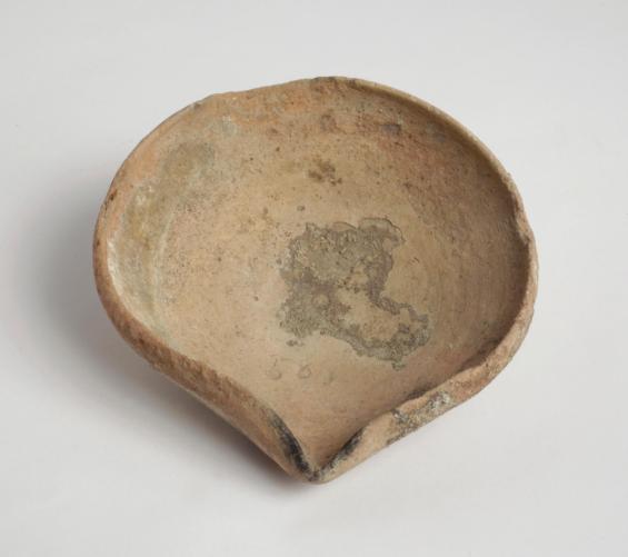saucer lamp (Middle Bronze Age II - Late Bronze Age I)