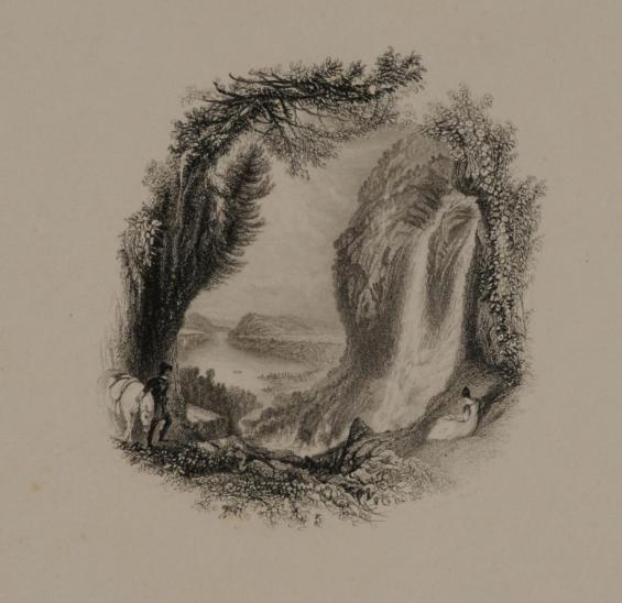 Gertrude of Wyoming - The Waterfall