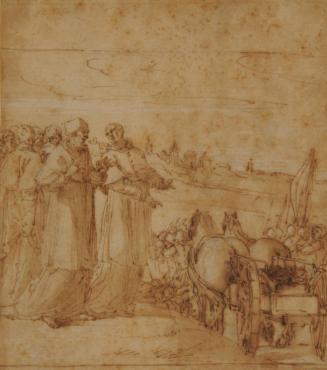 The Emperor's Soldiers Taking Away the Library of the Cardinal of Bologna