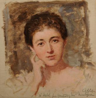 Sketch for Portrait of Mrs. Allen Montague