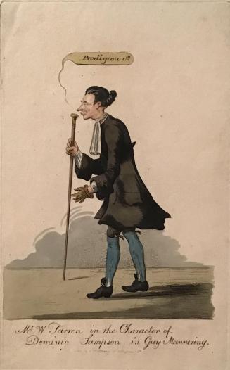 Mr. W. Farren in the Character of Dominic Sampson, in Guy Mannering