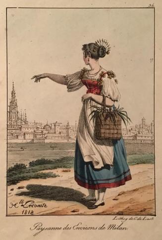 Paysanne des Environs de Milan / Peasant Woman from vicinity of Milan