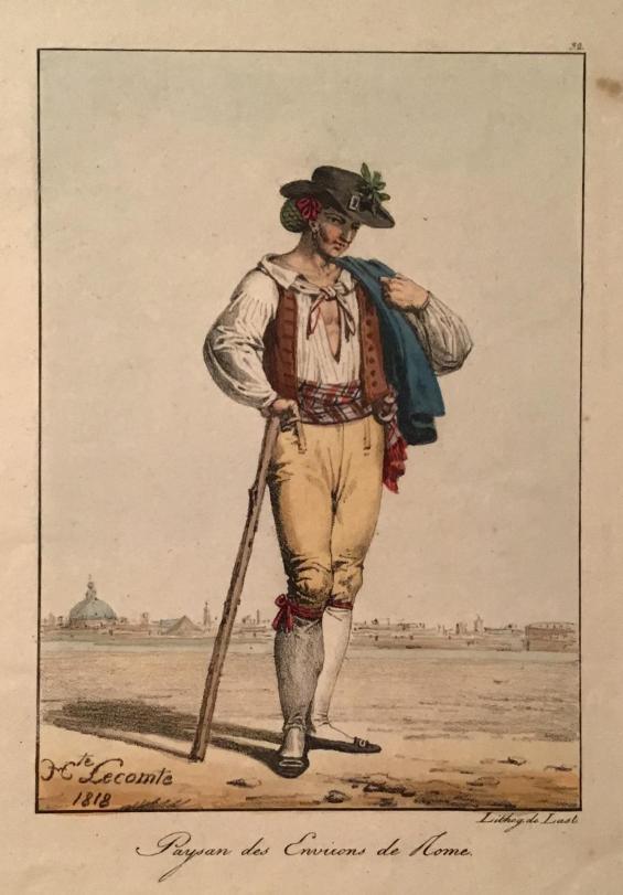 Paysan des Environs de Rome / Peasant from vicinity of Rome