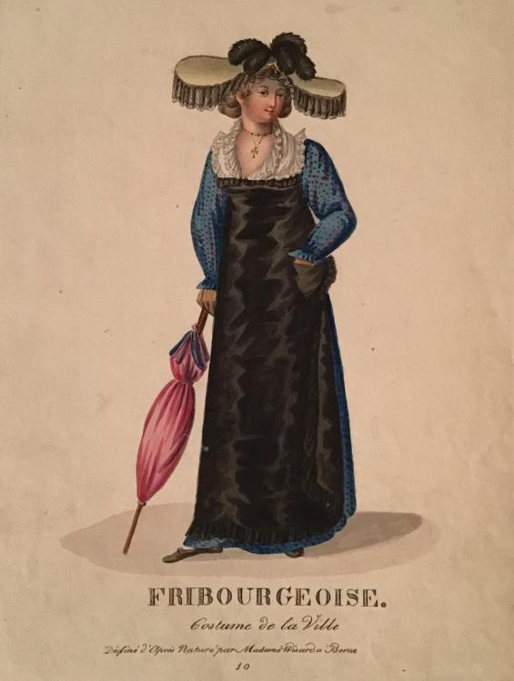 Fribourgeoise, Costume de la Ville