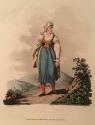 A Hannachian Woman, Plate 47 from the Costumes of the Hereditary States of the House of Austria