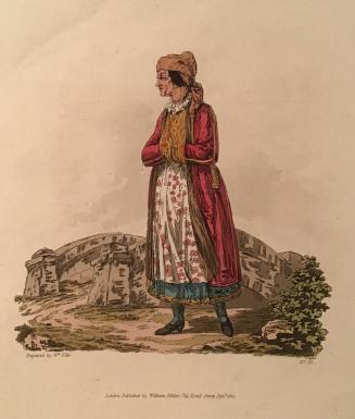 A Polish Jewess, Plate 32 from the Costumes of the Hereditary States of the House of Austria