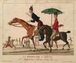 La Promenade à Cheval, de la série Le Suprême Bon Ton, No. 25