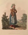 A Hungarian Countrywoman, Plate 15 from the Costumes of the Hereditary States of the House of Austria