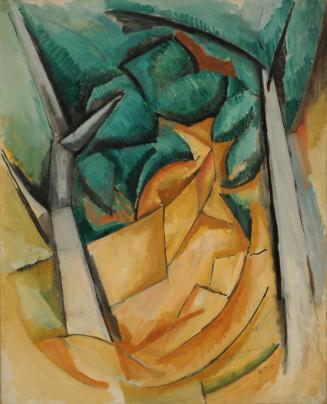 Les arbres verts à l’Estaque / Green Trees at l’Estaque