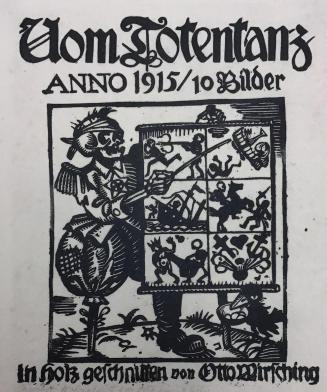 Titelblatt: Vom Totentanz / Title page: From the Dance of Death