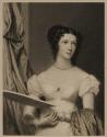 Miss Paton of the Theatre Royal Covent Garden (from a Miniature by Sir William John Newton, English, 1785 - 1869) 

